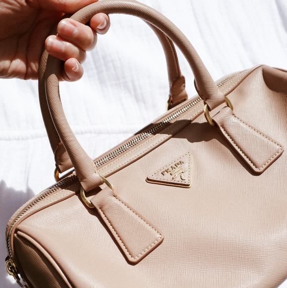 SOLD - PRADA Saffiano Leather Handbag - Picture 3 of 9